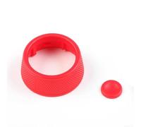 Copertura decorativa per pomello di espulsione SC, per Porsche, CAYENNE, PANAMERA e MACAN 911 Taycan, in plastica ABS, colore: giallo, blu, rosso (rosso)