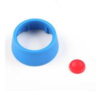 Copertura decorativa per pomello di espulsione SC, per Porsche per CAYENNE per PANAMERA per MACAN 911 Taycan, in plastica ABS, colore: giallo, blu, rosso (blu)