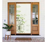 Copertura decorativa per porta con foglie ed erbe con libellule alate, perfetta per decorazioni natalizie interne ed esterne