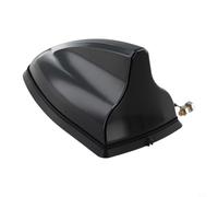 Copertura decorativa per tettuccio auto, per Kia - Base di ricambio per parafango posteriore, per aumentare l'estetica del segnale aereo radio, 18 x 8 cm (nero)