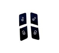 Copertura Decorativa Pulsante CD Auto Per Benz ABCE Per GLA Per CLA Per GLK GL ML Per GLE Classe 2007-2017 Adesivo Pulsante Sollevamento DelFinestrino Dell'auto PulsanteDi Blocco Sblocco(4pcs Per Set)