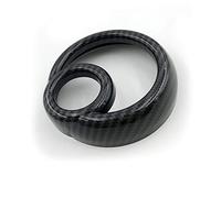 Copertura Decorativa Pulsante CD Auto Per Benz Per Smart 453 2015-2023 Cornice Decorativa Per Tachimetro Adatta Per Cruscotto Modificato Adesivi Per Interni Accessori Decorativi( Carbon Fiber Pattern)