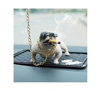 Copertura Decorativa Pulsante CD Auto Per La Decorazione Dell'auto HOT Pitbull Dog Car Interior Decoration Cruscotto Ornamento Divertente Carino Decorazione Casa Auto Senza Base