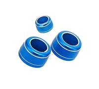Copertura Decorazione Interna Per BM&W X5 F15 2014-2018 Car Styling Manopola del condizionatore d'aria Pulsante di sintonizzazione del volume audio Anello di copertura(Color:Blue)
