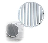 Copertura deflettore per esterni Deflettore Per Climatizzatore Esterno Diametro 25 40 50 60 70 80 90 Cm, Copertura Guida Vento, Recinzione Compressore, Griglia Protettiva(Dia 42 cm)