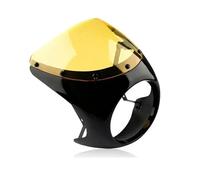 Copertura Deflettore Per Parabrezza Faro Da 7 Pollici Per Moto, Schermo Per Carenatura Faro Da 7 Pollici, Stile Retrò Da Corsa, Schermo Universale Deflettore