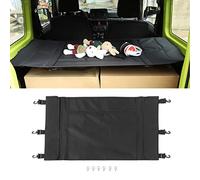 Copertura del bagagliaio posteriore dell'automobile della tenda di copertura della borsa di stoccaggio della rete del portapacchi tenda per Suzuki Jimny 2019 2020 2021 2022 accessori tela nera