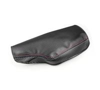 Copertura Del Bracciolo In Pelle Con Texture In Carbonio Guida A Sinistra-linea Rossa Blu Bianca Per F30 Serie 3 2013-2018 Rivestimento Coperchio Della Console Centrale Interni auto
