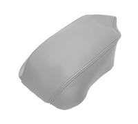 Copertura Del Bracciolo Pannello Di Controllo Centrale Dell'auto, Finitura In Microfibra E Pelle Per BMW Serie 3 F30 2013-2018(Nero,RHD)