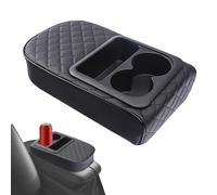 Copertura del bracciolo per auto, scatola portaoggetti per bracciolo auto | Copri console centrale tra i sedili | Imbottitura per bracciolo da 35x21 cm/13,78x8,27 pollici, scatola portaoggetti interna