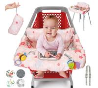 Copertura del carrello della spesa per il bambino PILLANI, Copertura del seggiolone per il sedile del ristorante, Copertura del carrello della spesa per neonata/ragazzo, Coperture del passeggino di