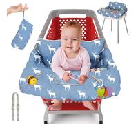 Copertura del carrello della spesa per il bambino PILLANI, Copertura del seggiolone per il sedile del ristorante, Copertura del carrello della spesa per neonata/ragazzo, Copertura del passeggino in