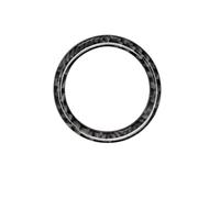 Copertura del cerchio della decorazione interna della chiave dell'automobile in fibra di carbonio for Mercedes Benz Classe CE W205 GLC Car Styling