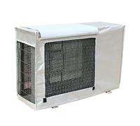 Copertura Del Condizionatore D'aria for Unità AC Esterne Coperture Antipolvere for Condizionatori D'aria for Finestre Con Fori Di Ventilazione In Rete(Silver,96x40x70cm)