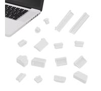 Copertura del connettore antipolvere | Copertina del computer 16 pezzi | Connessioni di protezione della polvere in silicone morbido per computer, laptop e PC per proteggere c