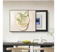 Copertura del Contatore Elettrico Pittura Decorativa, Quadro Decorativo della Scatola di Distribuzione, Decorativa Moderna Scatola del contatore,009,50x60cm