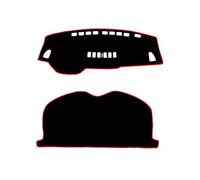 Copertura Del Cruscotto Pad Sole Parasole Cuscinetti Decorativi Isolanti Termici Per Console Centrale Anteriore Posteriore Per Tiida 2005-2011(Red)