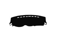 Copertura Del Cruscotto Pad Sole Parasole Cuscinetti Decorativi Isolanti Termici Per La Console Centrale Anteriore Per Hyundai Per Verna 2011-2016(Black)