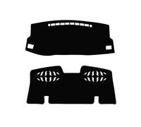 Copertura Del Cruscotto Pad Sole Parasole E Cuscinetti Decorativi Isolanti Dal Calore Per La Console Centrale Anteriore E Posteriore Per Levin 2014-2018(Black)