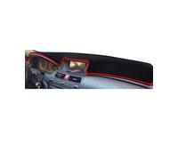 Copertura Del Cruscotto Pad Sole Parasole E Cuscinetti Decorativi Isolanti Termici Per Console Centrale Anteriore Per Accord 2008-2013(Red)