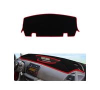 Copertura Del Cruscotto Pad Sole Parasole E Cuscinetti Decorativi Isolanti Termici Per Console Centrale Anteriore E Posteriore Per C4 2008-2011(Red)