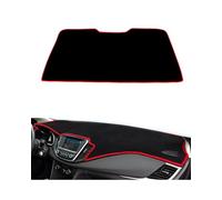 Copertura Del Cruscotto Pad Sole Parasole E Cuscinetti Decorativi Isolanti Termici Per Console Centrale Anteriore E Posteriore Per Cavalier 2016-2019(Red)