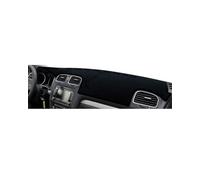 Copertura Del Cruscotto Pad Sole Parasole E Cuscinetti Decorativi Isolanti Termici Per La Console Centrale Anteriore Per Golf 6 2010-2013(Black)