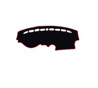 Copertura Del Cruscotto Pad Sole Parasole E Cuscinetti Decorativi Isolanti Termici Per La Console Centrale Anteriore Per Jetta 2013-2023(Red)