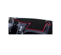 Copertura Del Cruscotto Pad Sole Parasole E Cuscinetti Decorativi Isolanti Termici Per La Console Centrale Anteriore Per Hyundai Per Sonata 8 2011-2014(Red)