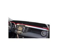 Copertura Del Cruscotto Pad Sole Parasole E Tappetino Decorativo Isolante Termico Per Console Centrale Anteriore Per RAV4 2014-2019(Red)