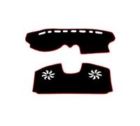 Copertura Del Cruscotto Pad Sole Per Freedom Per Cruiser 2015-2020 Cuscinetti Decorativi Isolanti Per Console Centrale Anteriore E Posteriore(Red)