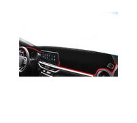 Copertura Del Cruscotto Pad Sole Per Kia K3 2019-2024 Parasole E Tappetino Decorativo Isolante Termico Per Console Centrale Anteriore(Red)