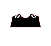 Copertura Del Cruscotto Pad Sole Per Kia K3 2019-2024 Parasole Per Lunotto Posteriore E Tappetino Decorativo Isolante Termico(Red)