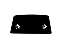 Copertura Del Cruscotto Pad Sole Per La Sesta Generazione Per Camry 2007-2011 Parasole Lunotto Posteriore E Tappetino Decorativo Termoisolante(Black)