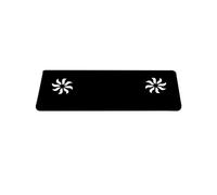 Copertura Del Cruscotto Pad Sole Per La Sesta Generazione Per Camry 2007-2011 Parasole Per Lunotto Posteriore E Tappetino Decorativo Isolante Termico(Black)
