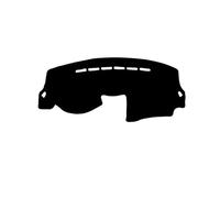 Copertura Del Cruscotto Pad Sole Per Peugeot 207 Parasole E Cuscinetti Decorativi Isolanti Termici Per Console Centrale Anteriore(Black)