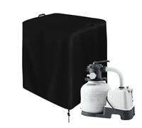 Copertura del filtro della piscina, alloggiamento della pompa della piscina,Alloggiamento del filtro a sabbia della piscina nera impermeabile UV | Copertura del cilindro della sabbia del filtro della