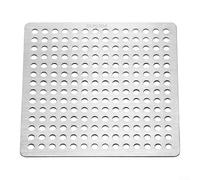 Copertura del filtro di scarico della doccia in acciaio inossidabile con design antiscivolo per un uso sicuro (7 cm)