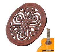 Copertura del foro del suono della chitarra, blocco del foro del suono della chitarra, parti della chitarra leggere, decorativi per chitarra | Strumenti per chitarra per ridurre il ritorno e