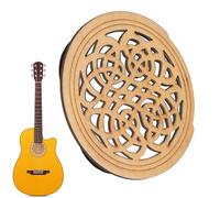 Copertura del foro del suono della chitarra, per chitarra decorativi per chitarra | Strumenti per chitarra copertina del buco del suono portatile per i colleghi di amici della famiglia M