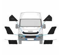 Copertura del gancio di traino paraurti anteriore adatta per Iveco Daily 14-16