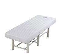 Copertura del lettino da massaggio Lettino da massaggio for salone di bellezza, tavolo trapuntato spesso, copriletto con lenzuolo completo foro for spa(Color5,70x185cm round head)