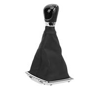 Copertura del Manuale Resistente Avvio della Levetta del per 2009-2012 Custodia in Pelle PU Nera Dal Design Elegante (5a marcia)