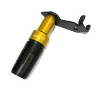 Copertura del motore Per Kawasaki Per Ninja 400 Z400 2018-2024 Telaio Della Moto Crash Pad Protezione Dalla Caduta Cursore Di Scarico(Exhaust Slider-Gold11)