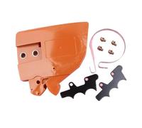 Copertura del nastro del freno della catena adatta for motosega 136 137 141 141 con kit viti for cane da abbattimento, sostituisce 530 05 48 02, 530 05 22 32.