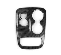 Copertura Del Pannello Del Cambio Della Console Centrale Per Dodge Per Durango 2014-2020, Adesivo Interno In Fibra Di Carbonio Linee degli interni dell'auto(2014-2017)