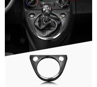 Copertura del pannello del cambio in vero carbonio compatibile con Fiat 500 E 2012-2019 e per Abarth 595 C