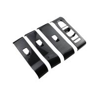 Copertura Del Pannello Sollevamento Per Finestrini Auto L/RHD Per BYD Per Atto 3 2022-2024 Accessori Per Cornici Adesive In Fibra Carbonio Accessori Interni Auto(RHD)