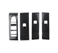 Copertura Del Pannello Sollevamento Per Finestrini Auto L/RHD Per BYD Per Atto 3 2022-2024 Accessori Per Cornici Adesive In Fibra Carbonio Accessori Interni Auto(Lhd)