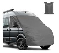 Copertura del Parabrezza Auto Personalizzato per VW Crafter 2017-2024, Blocca i Raggi UV, 420D Tessuto Oxford Copertura Auto Resistente Alle Intemperie Copre Intero Cofano